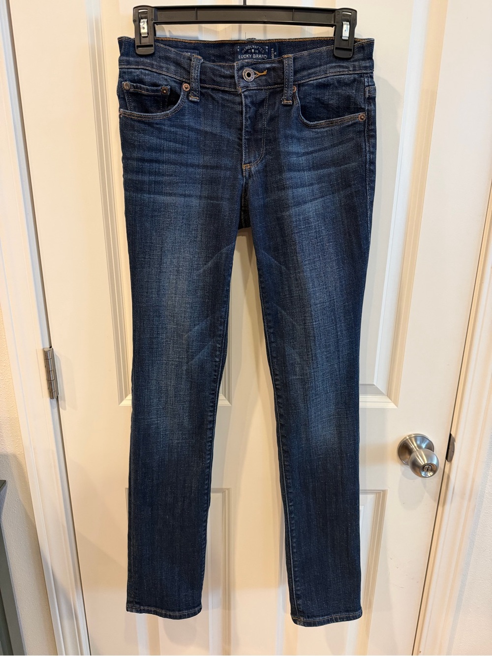 Lucky Brand Women's Dark Blue Sweet Straight Jeans